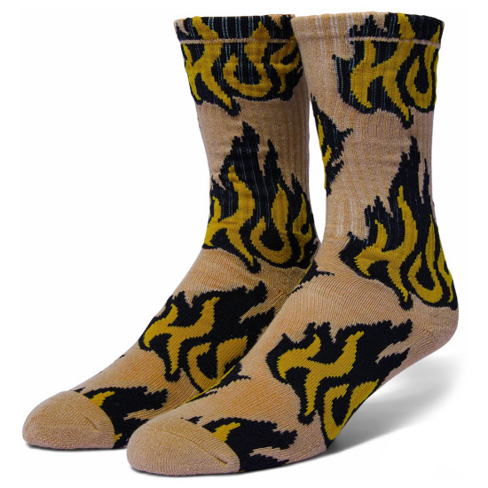 Huf Κάλτσες Flamin Crew Socks